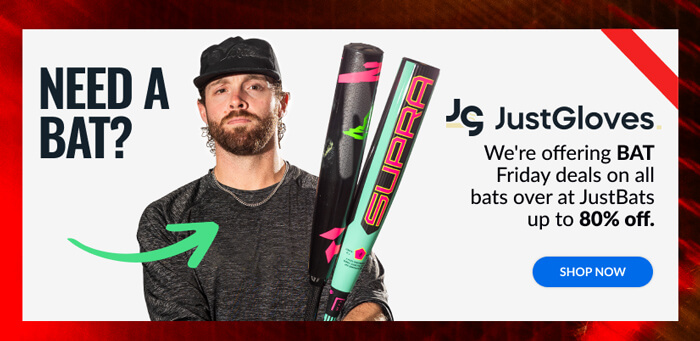 Need a bat? JustBats.com is offering BAT Friday deals on all bats up to 80% off. Show Now.