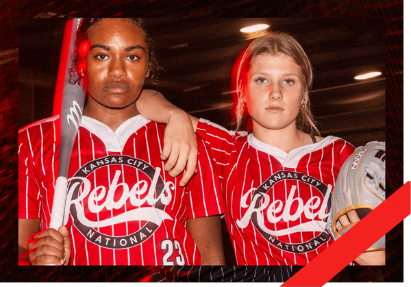 Players holding equipment