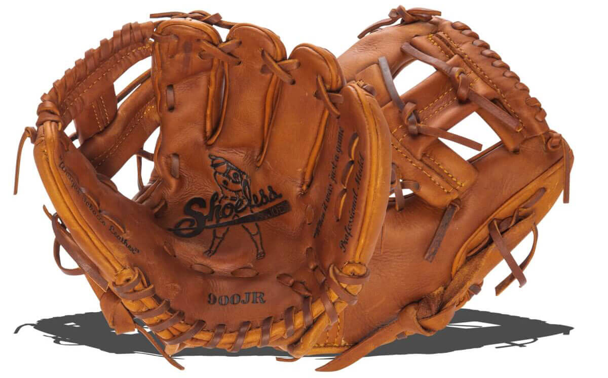 Leather t store ball glove