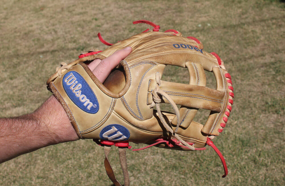 Softball cheap in glove