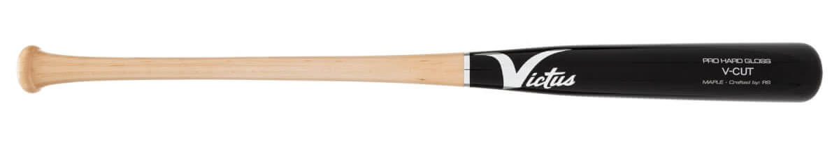 Victus V-Cut Hard Maple Wood Baseball Bat: VGPC-N/BK