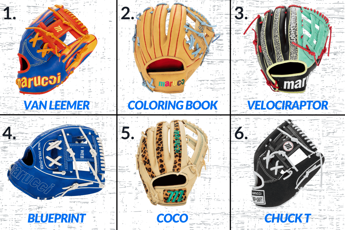 custom baseball glove designs