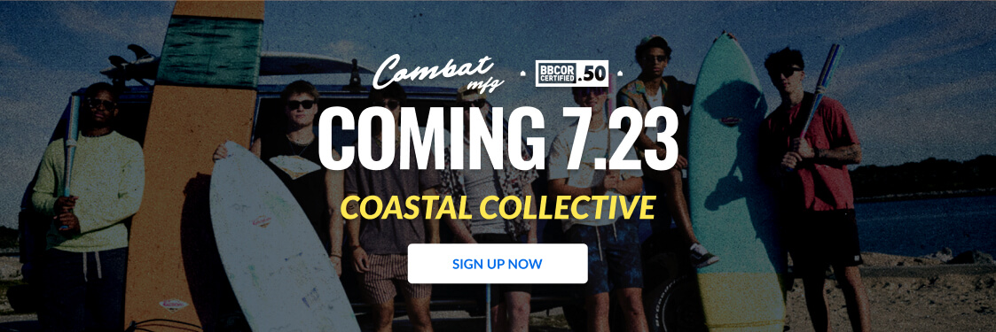 Combat mfg Coastal Collective Coming 7.23. Sign up now.
