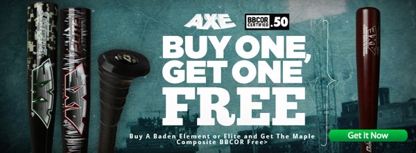 Chopping Down The Competition With The New Baden Axe Bat