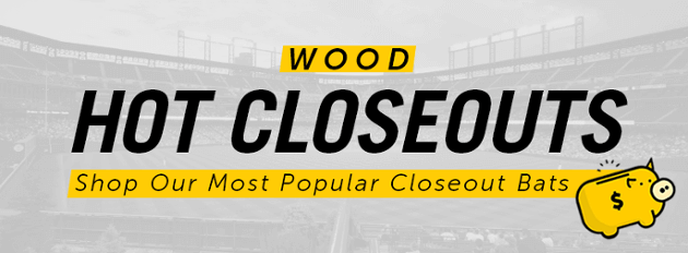 Closeout Wood Bats | Closeout Baseball Bats Wood