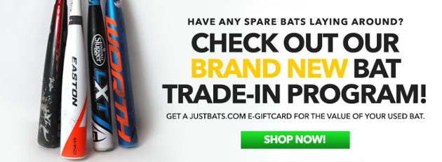 JustBats.com's Exclusive Bat Trade-In Program