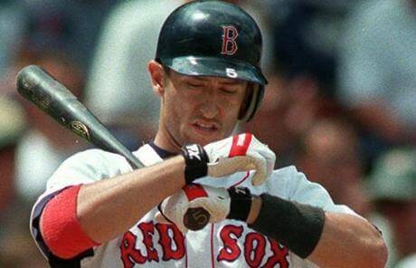 Nomar Garciaparra's at bat routine 