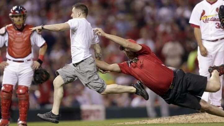  Major League Baseball - Fan charged with disorderly conduct