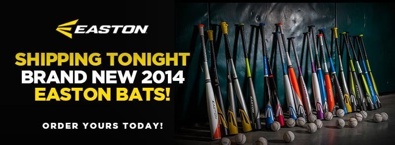 Easton Pre-Book Bats Ship Today!