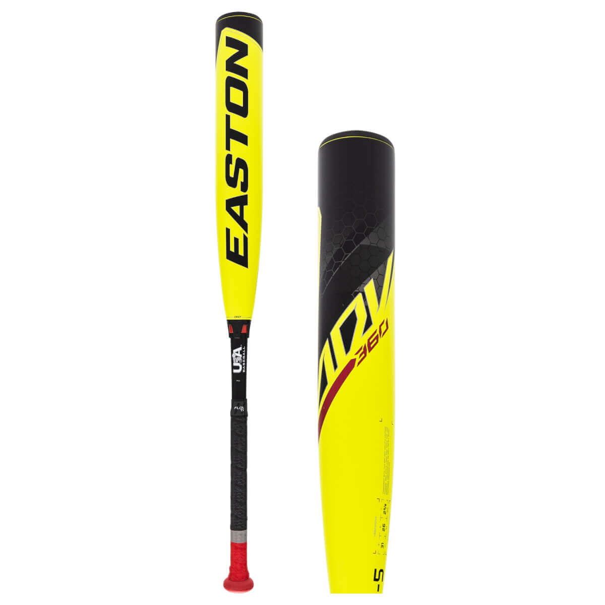 2023 Easton ADV 360 -5 USA Baseball Bat: YBB23ADV5