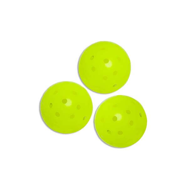 Outdoor pickleballs