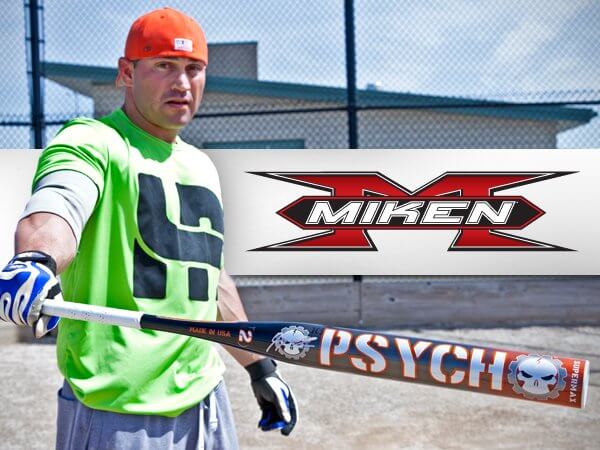 Miken Psycho SuperMax USSSA & Ultra 750X Maxload ASA Slow Pitch Bats