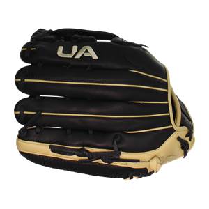 Under Armour Genuine Pro 12.75" Baseball Glove: UAFGGP-1275H Black/Cream: Image #389958