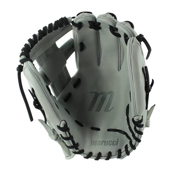 Marucci Adjustable 11.75" Fastpitch Softball Glove: MFGSB1175CV-GY/BK: Image #316247