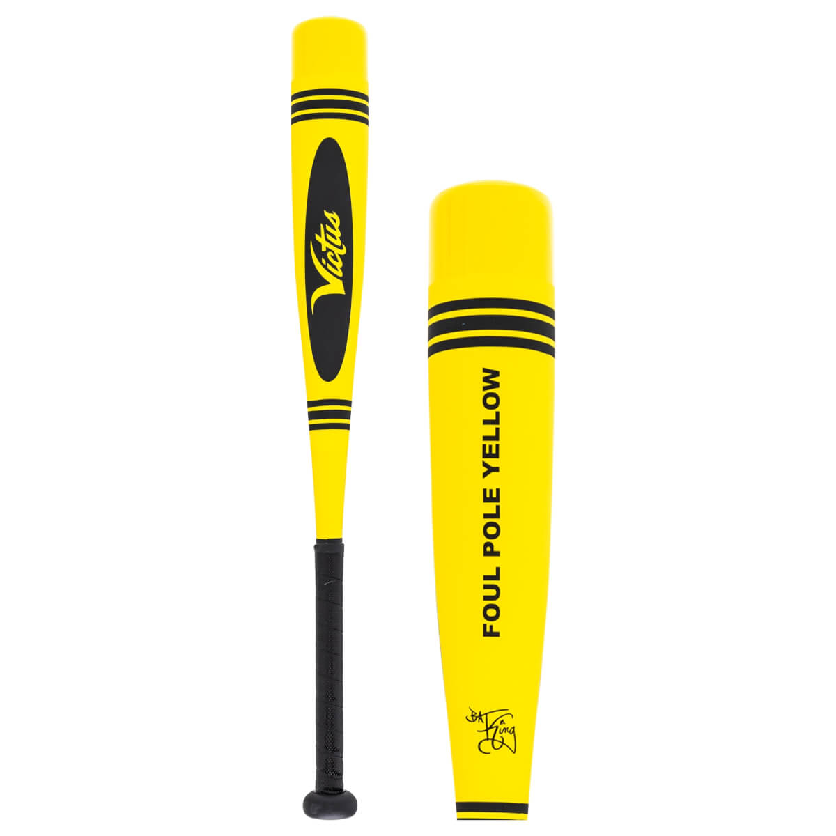 Victus Vibe Crayon -10 Junior Big Barrel Baseball Bat: VJBBVIBC: Image #452023