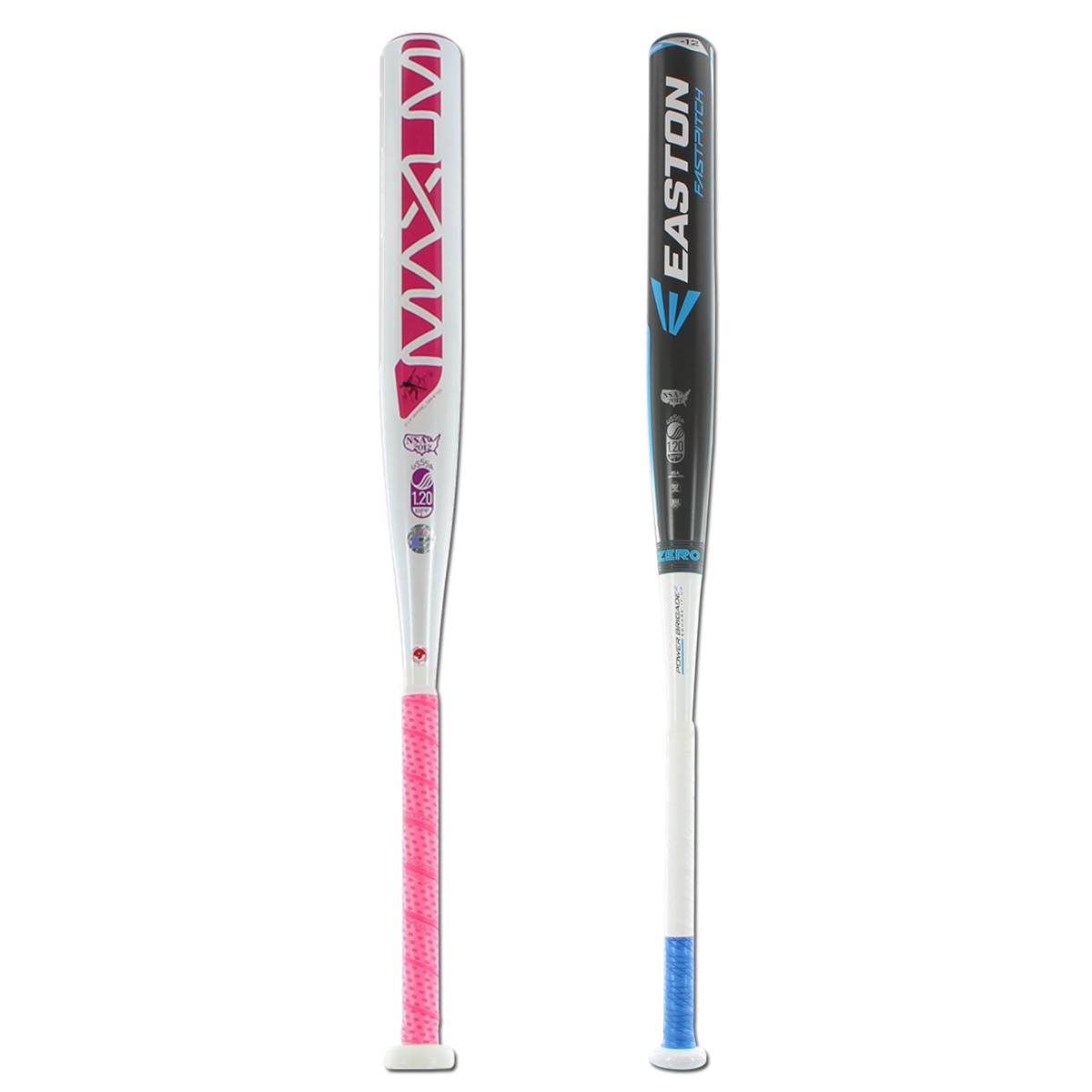 Bat Pack COMBAT MAXUM Madison Shipman 13 and Easton FS3 CXN ZERO 12