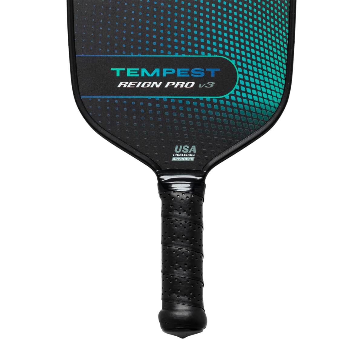 Paddletek Tempest Reign Pro V3 Middleweight Carbon Fiber Pickleball Paddle: Image #437600