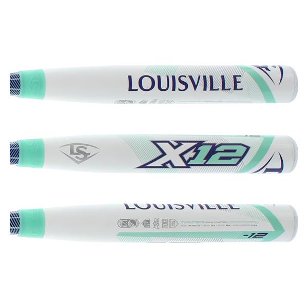 Louisville Slugger X12 -12 2 1/4 Fastpitch Softball Bat