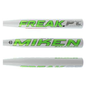 Batte De Softball Miken Freak Platinum Maxload ASA - 34 Pouces/28 Oz, Finition Maxload, Occasion
