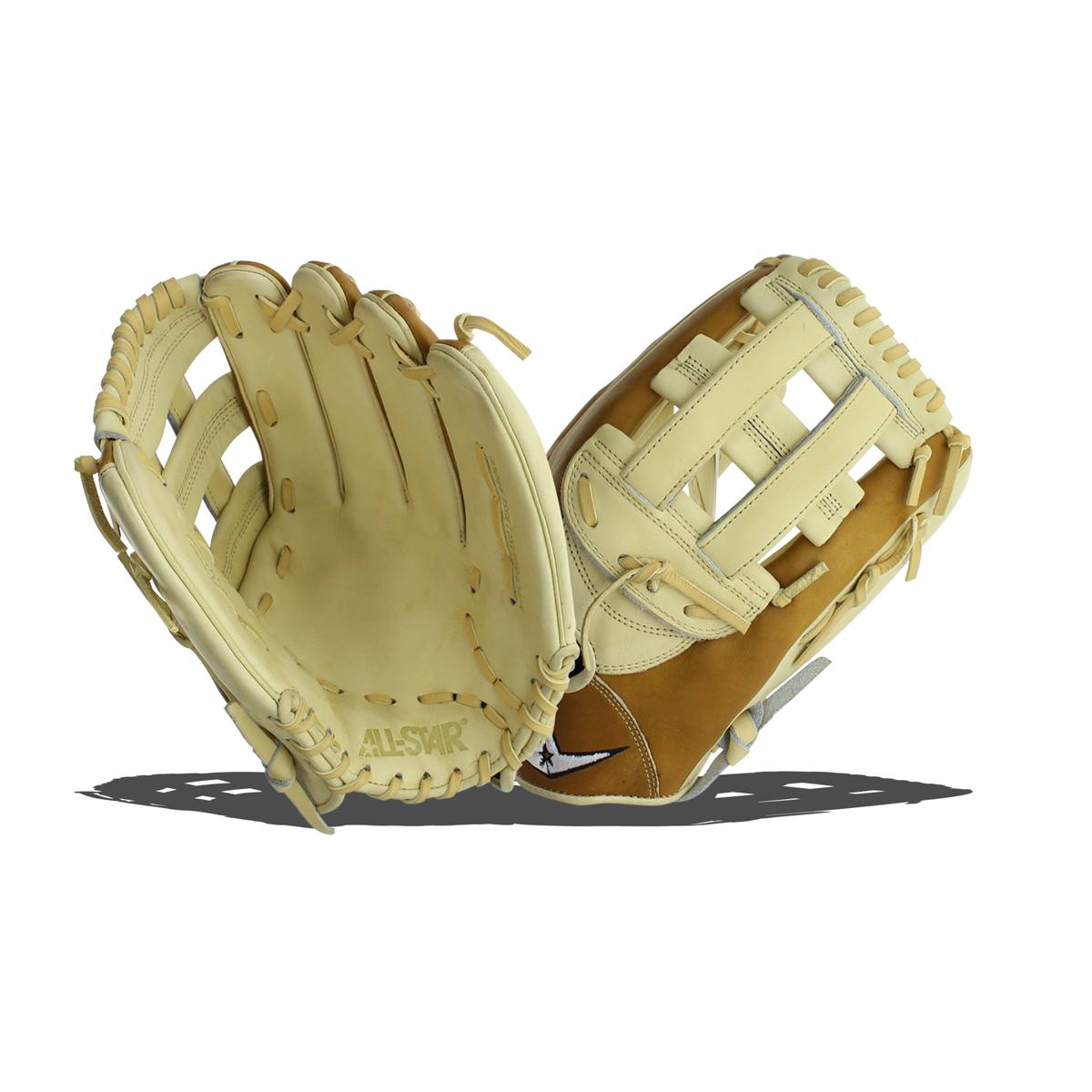 All-Star FGAS-1275HCR/SDLRHT 12.75インチ H-Web 守備グローブ CR/SDL RHT 並行輸入品 All-Star Pro Elite 12.75