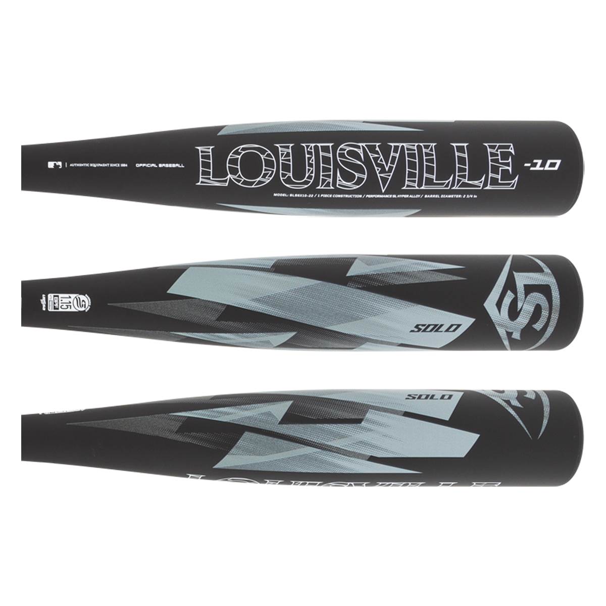 Louisville Slugger Solo -10 USSSA Baseball Bat: WTLSLS6X1022: Image #409372