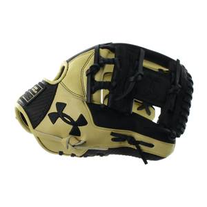Under Armour Genuine Pro 11.5" Baseball Glove: UAFGGP-1150I Black | Cream: Image #317360