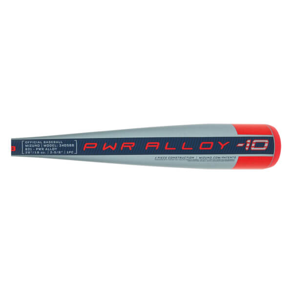 Mizuno PWR Alloy -10 USA Baseball Bat (YBB21PA10) | JustBats.com