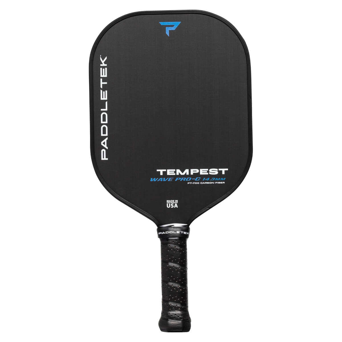 Paddletek Tempest Wave Pro-C 14.3mm Carbon Fiber Pickleball Paddle: Image #442944