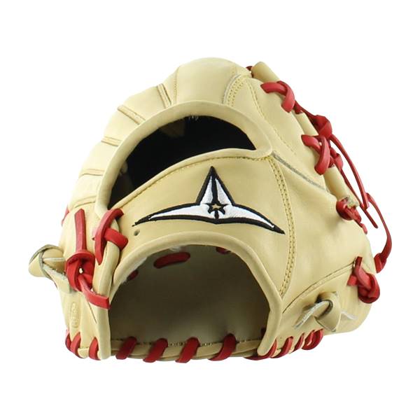 All Star System Seven 11.5" Baseball Glove: FGS7-IF Tan / Red: Image #317065