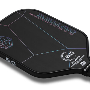 Six Zero Sapphire Gen2 Carbon Fiber Pickleball Paddle: Image #449422