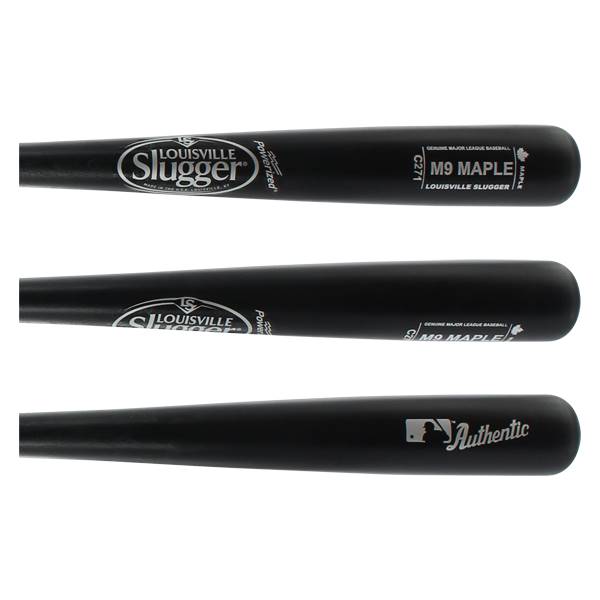 Louisville Slugger M9 Maple C271 Black Matte Finish Wood Baseball Bat
