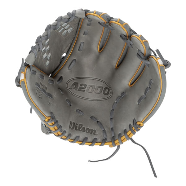Wilson A2000 Classic SuperSkin V125 12.5" Fall Collection Fastpitch Softball Glove: WBW102677125: Image #443948