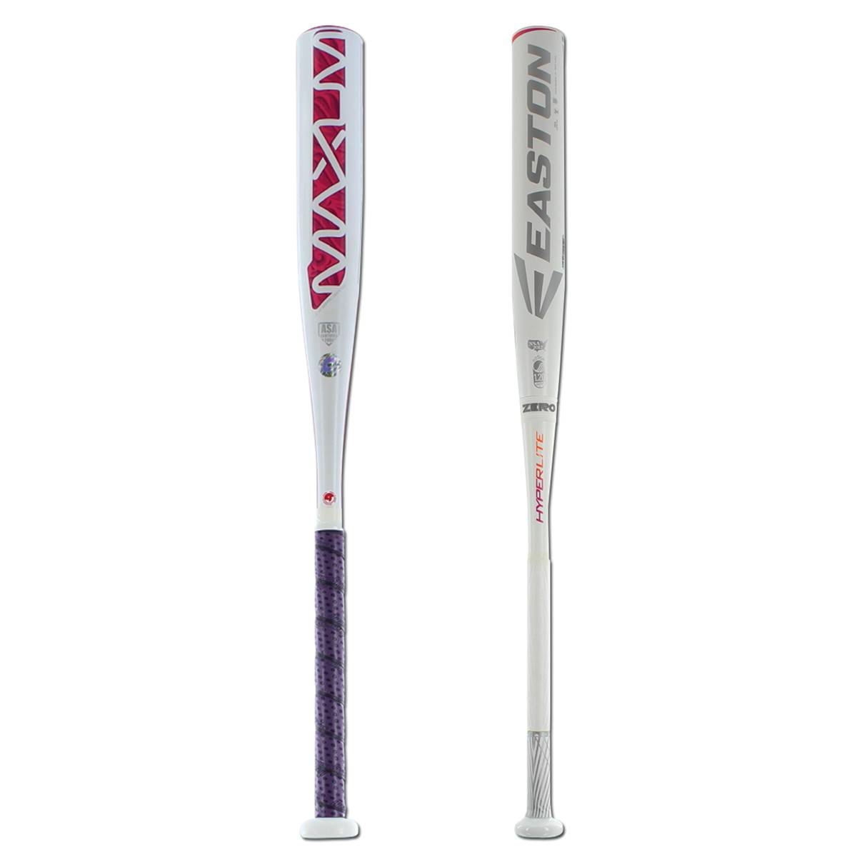 Bat Pack COMBAT MAXUM 14 and Easton Hyperlite TORQ 12 Fastpitch