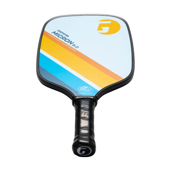 GAMMA Micron 5.0 Composite Pickleball Paddle | JustPaddles.com
