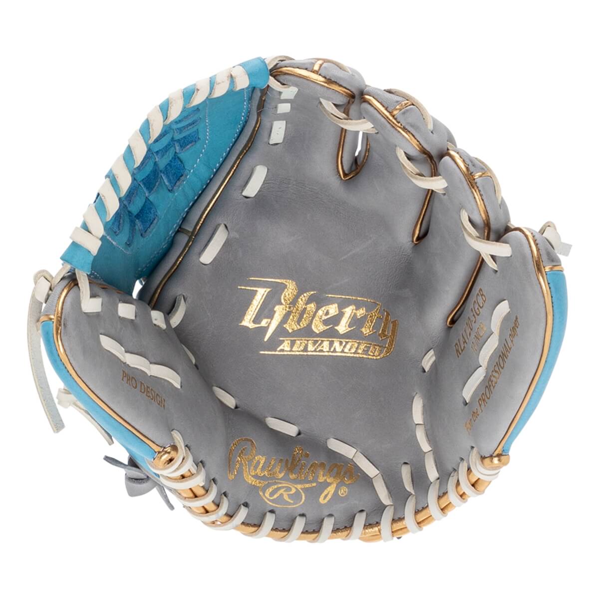 Rawlings Liberty Advanced Color Series 4.0 12" Fastpitch Softball Glove: RLA120-3GCB: Image #450323