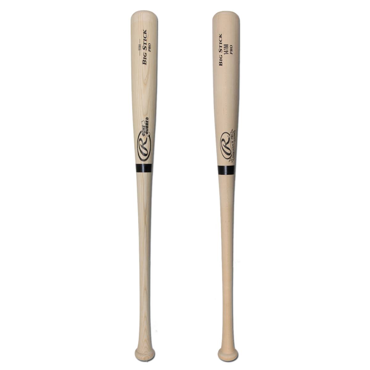 Bat Pack Rawlings Minor League Gamer Ash and Maple Wood Bats RMLGA and