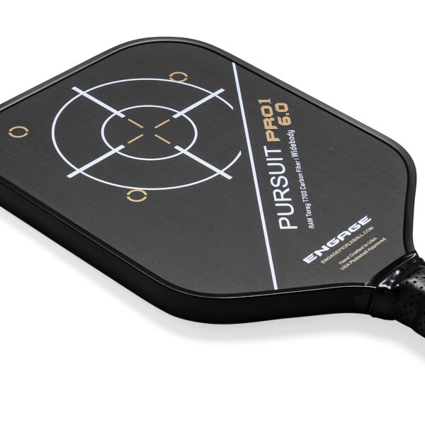 Engage Pursuit Pro1 6.0 WideBody Carbon Fiber Pickleball Paddle: Image #462354