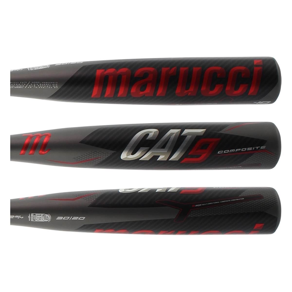 Marucci CAT 9 Composite 10 2 3/4" USSSA Baseball Bat (MSBCCP910