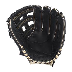 Mizuno MVP Prime SE 13'' Slow Pitch Softball Glove: GMVP1300PSES8 Black/Gold: Image #383244