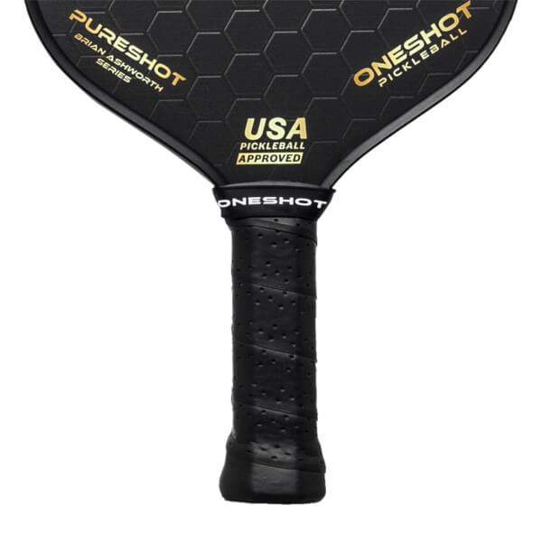Oneshot Pureshot Middleweight Carbon Fiber Brian Ashworth Pickleball Paddle : Image #439684