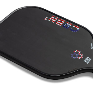 CRBN¹ 13MM Limited Edition Patriot Middleweight Carbon Fiber Pickleball Paddle: Image #425240