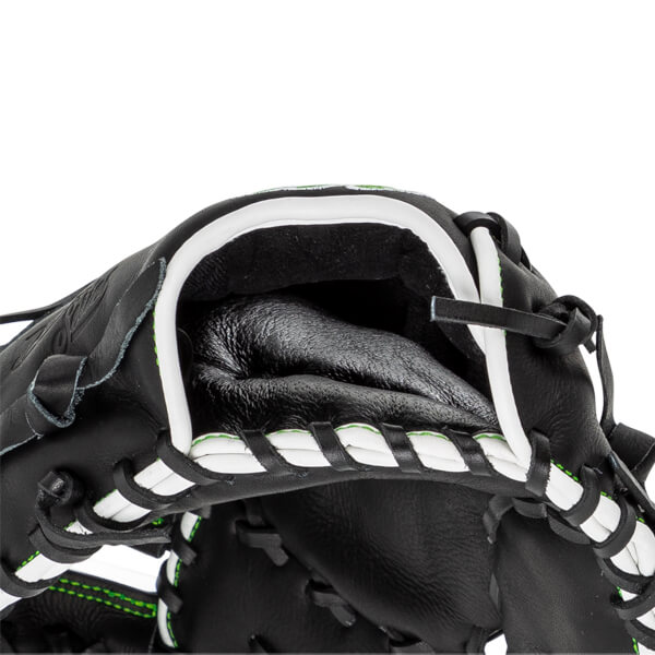 Marucci Krewe 12.5" Youth Baseball First Base Mitt: MFG3KR37S1-BK/NG: Image #446325