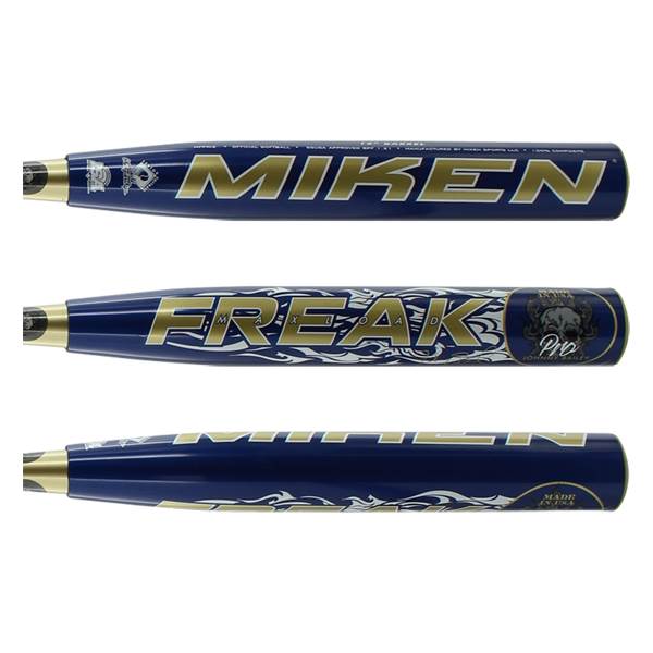 Batte De Softball Miken Freak 12 Maxload Slowpitch 2025 - 34" / 26 Oz - Neuve