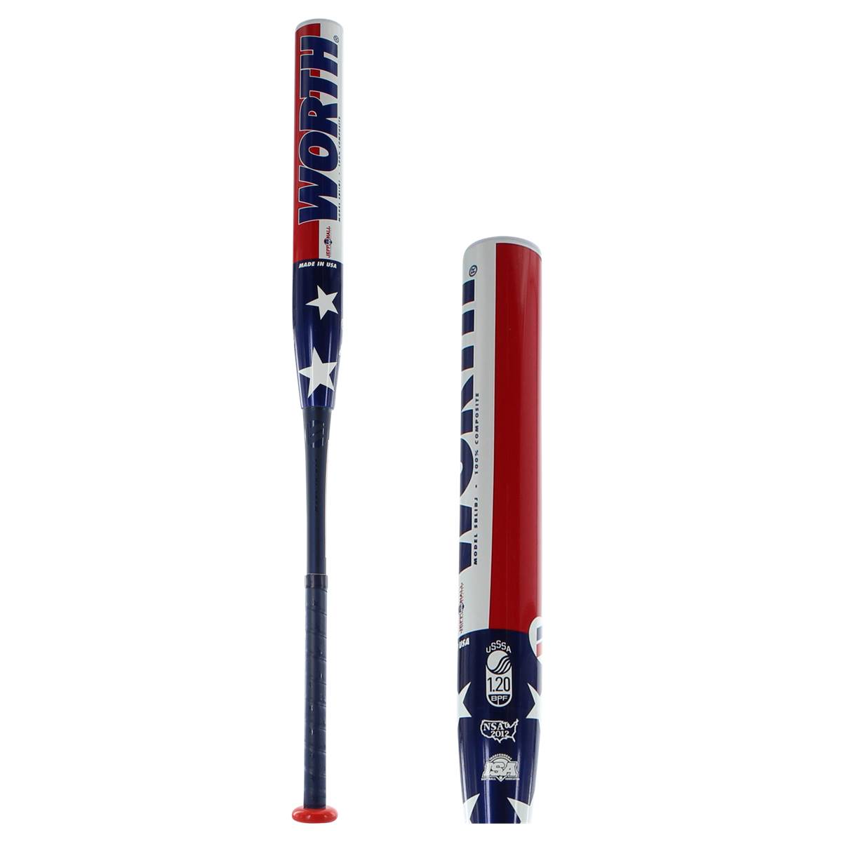 Worth Liberty Jeff Hall USSSA Slow Pitch Softball Bat SBLIBJ