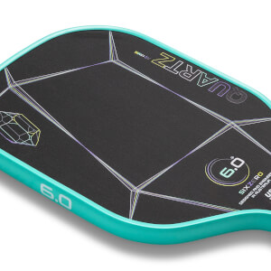 Six Zero Quartz 15mm Carbon Fiber Pickleball Paddle: Image #446487