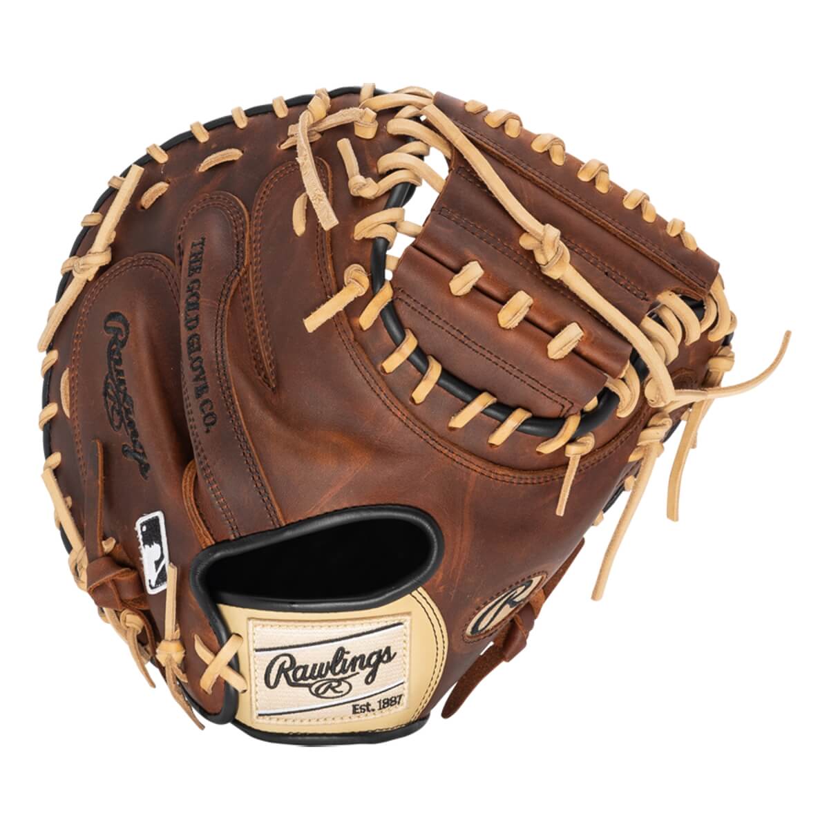 Rawlings Heart of the Hide R2G 33" Baseball Catcher's Mitt: PRORCM33-23TIC: Image #423389