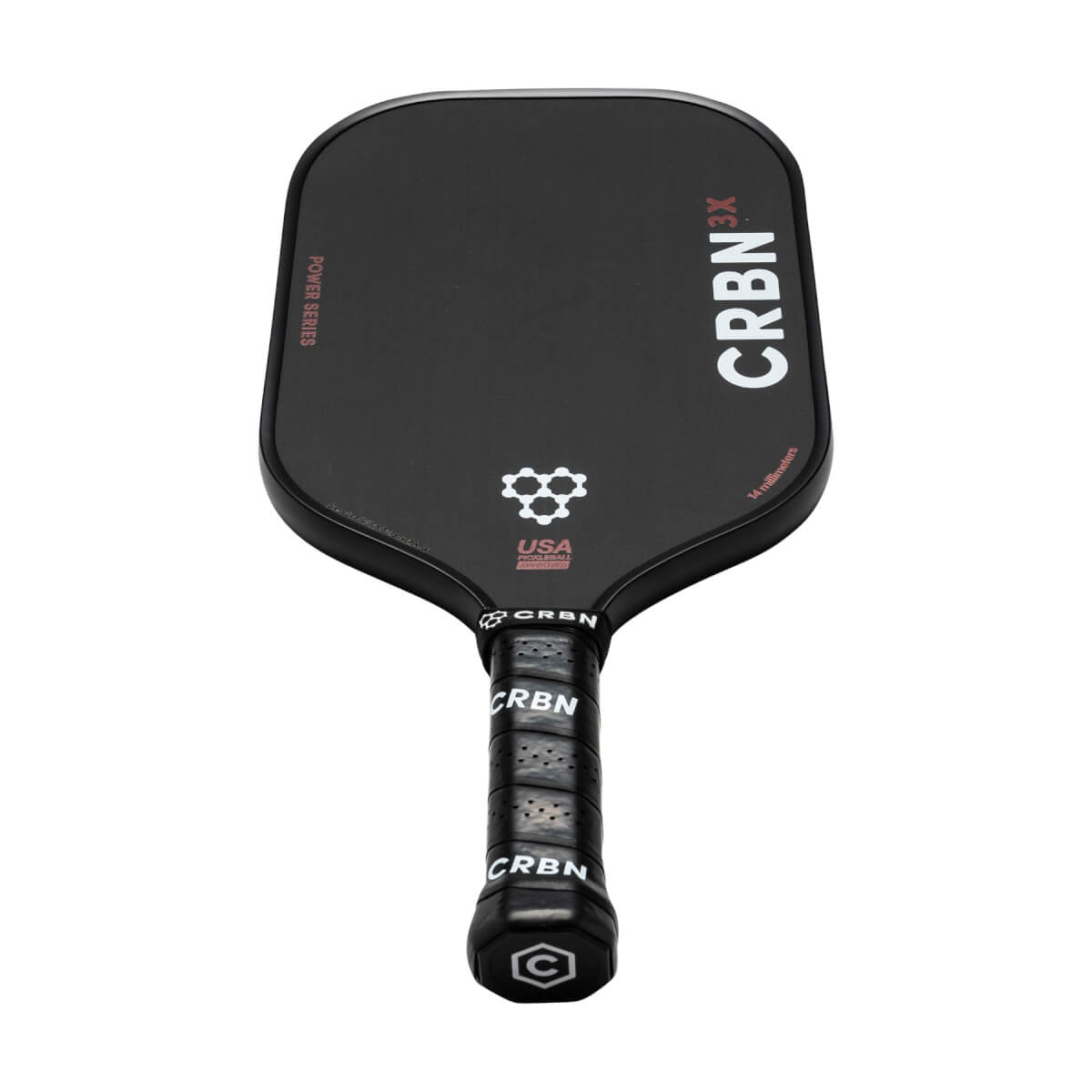 CRBN³  X 14MM Power Carbon Fiber Pickleball Paddle: Image #434288