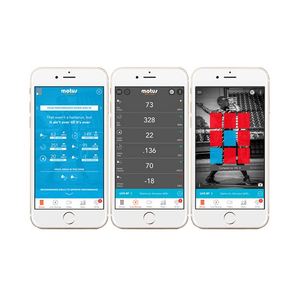 Motus Baseball Throwing and Batting Analysis Sensor System