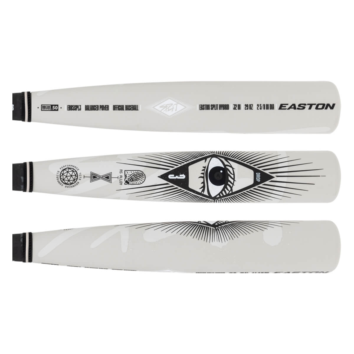 Easton Split BBCOR Baseball Bat: EBB5SPL3: Image #447892