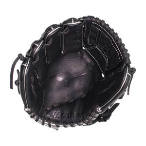 Mizuno MVP Prime SE 12'' Baseball Glove: GMVP1200PSE8  Black/Silver: Image #380275
